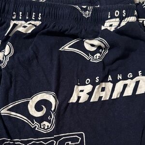 NFL Los Angeles Rams mens Navy & white men PJ’s